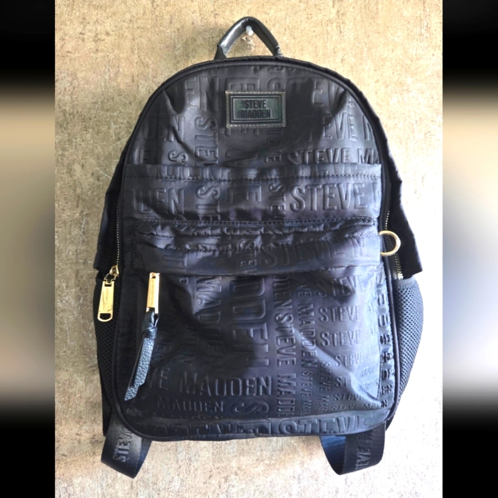 Steve Madden Black Backpack